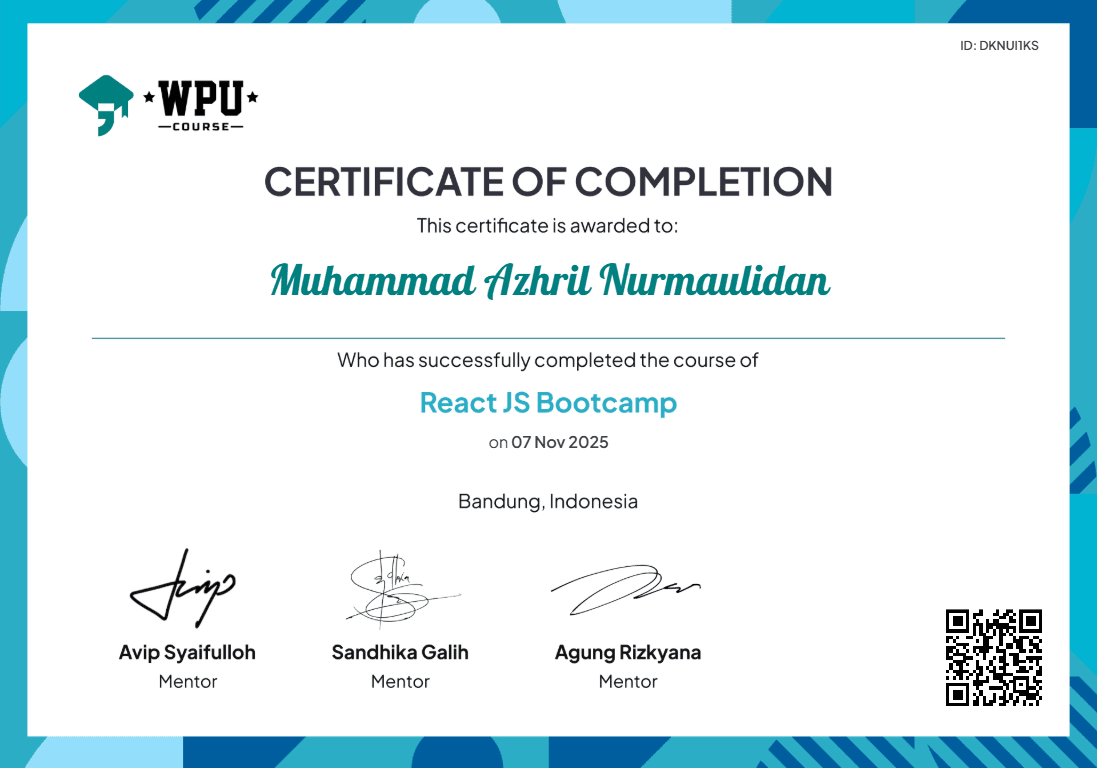 React JS Bootcamp