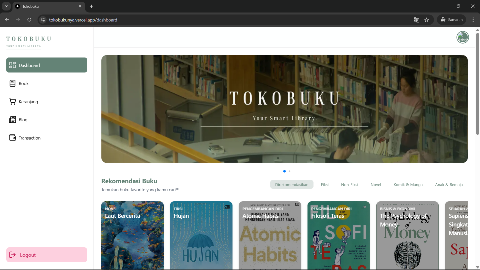 Tokobuku - Your Smart Library